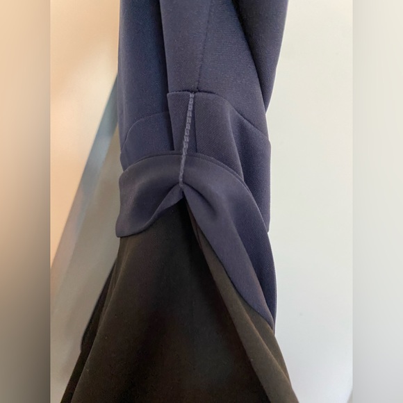 Grace Karin Large Two-Tone Dress. Navy & Black - Picture 5 of 6